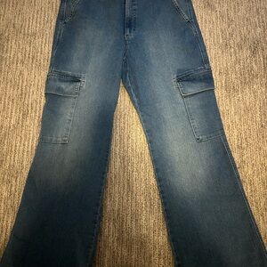 Vintage America Blue Flare & Wide Leg Jeans